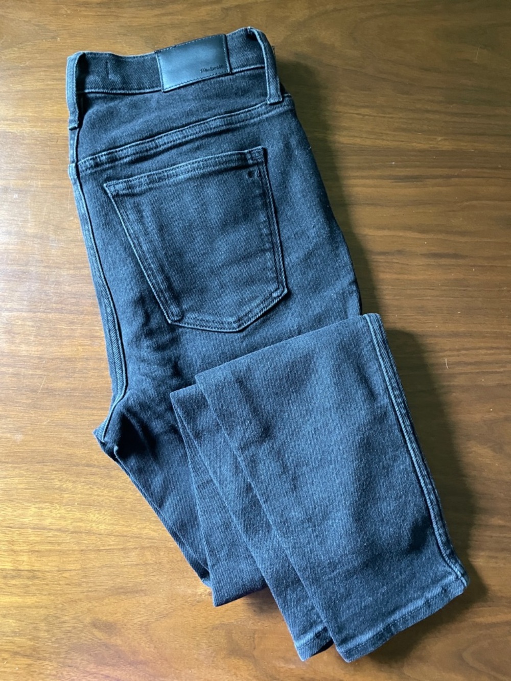 Madewell Black 10” High rise skinny Jeans 29P NWOT
